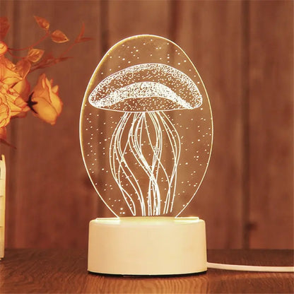 Creative Acrylic LED Table Lamp