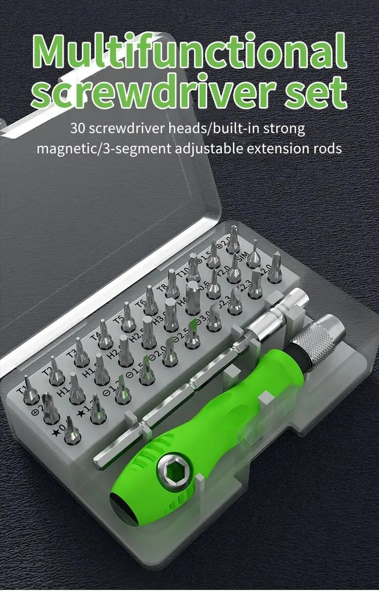 Mini 32-in-1 Precision Screwdriver Set