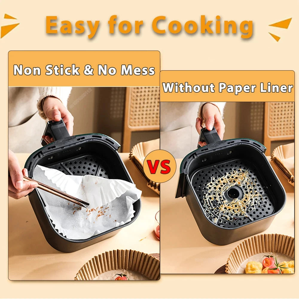 Disposable Paper Non-Stick Airfryer