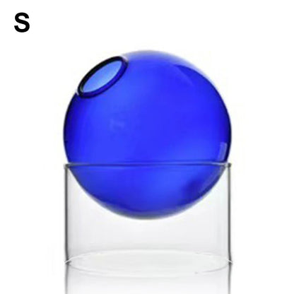 Borosilicate Mini Round Glass Vase