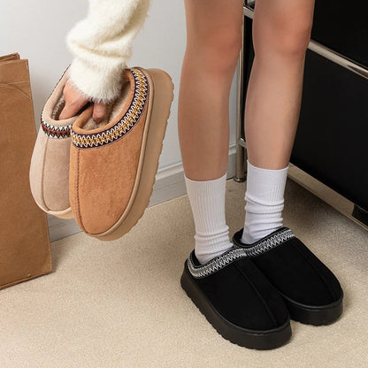 Women's Slippers Plush Anti Slip Sole