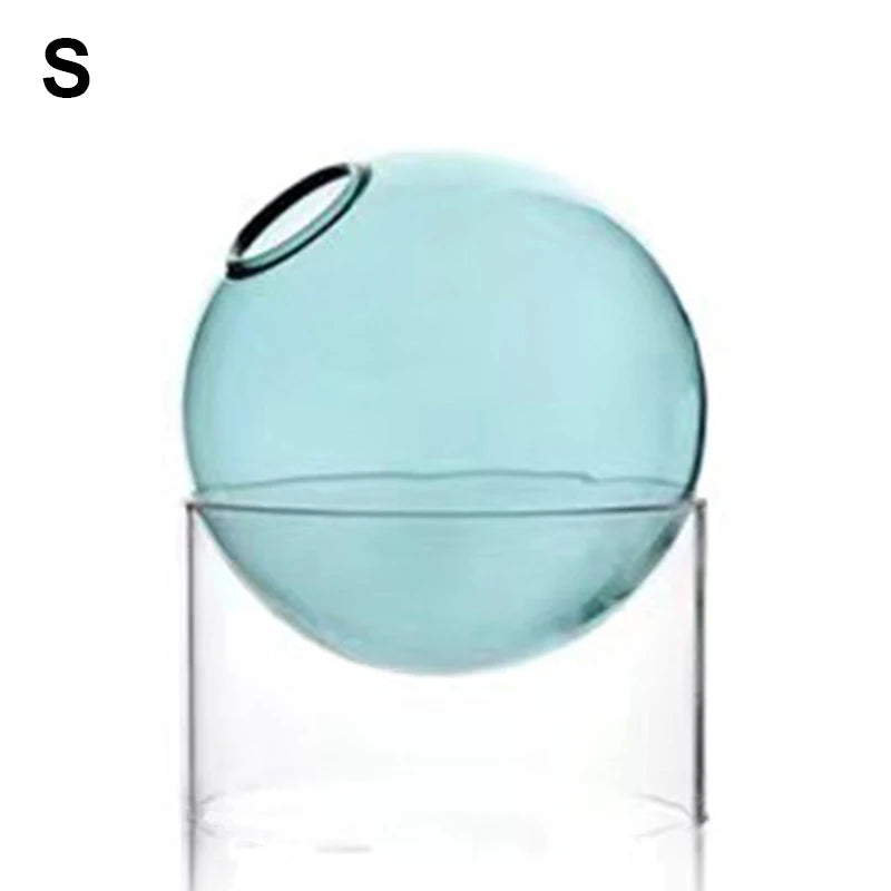 Borosilicate Mini Round Glass Vase