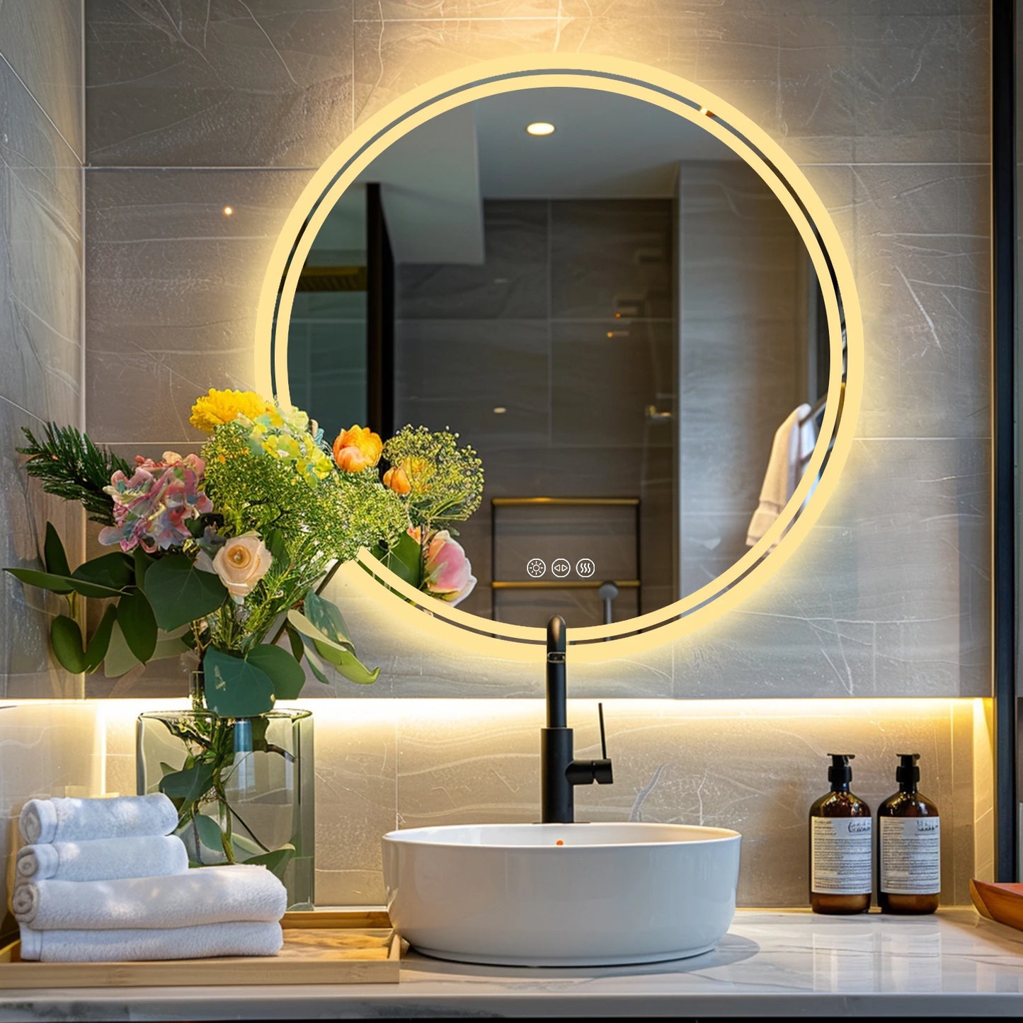 LED Backlit Bathroom Mirror