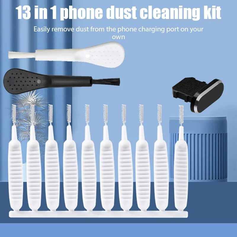 13PCS Phone Speaker Dust Cleaner Kit