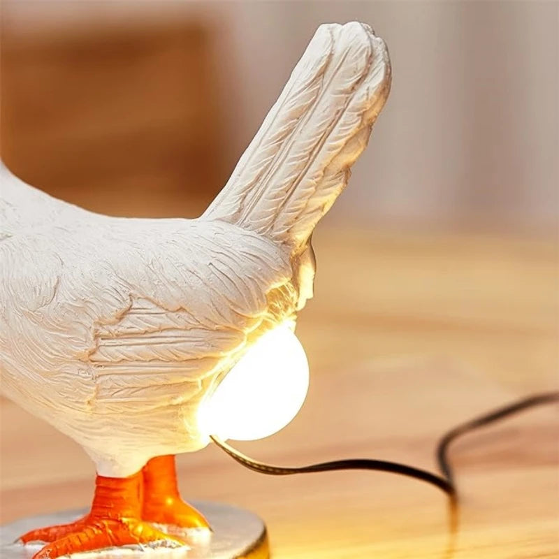 Carnival Chicken Lamp