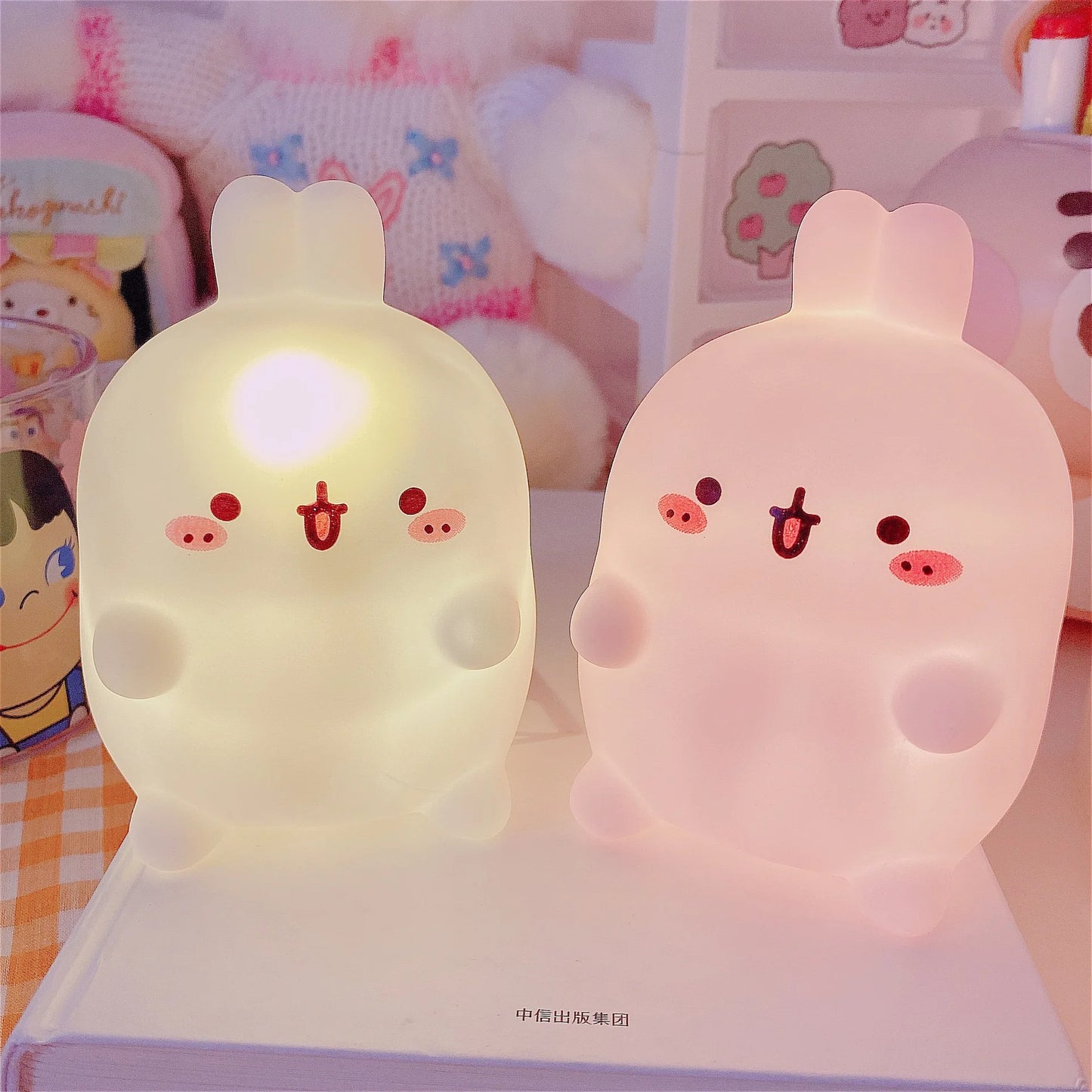 Rabbit LED Night Light – Creative Atmosphere Lamp