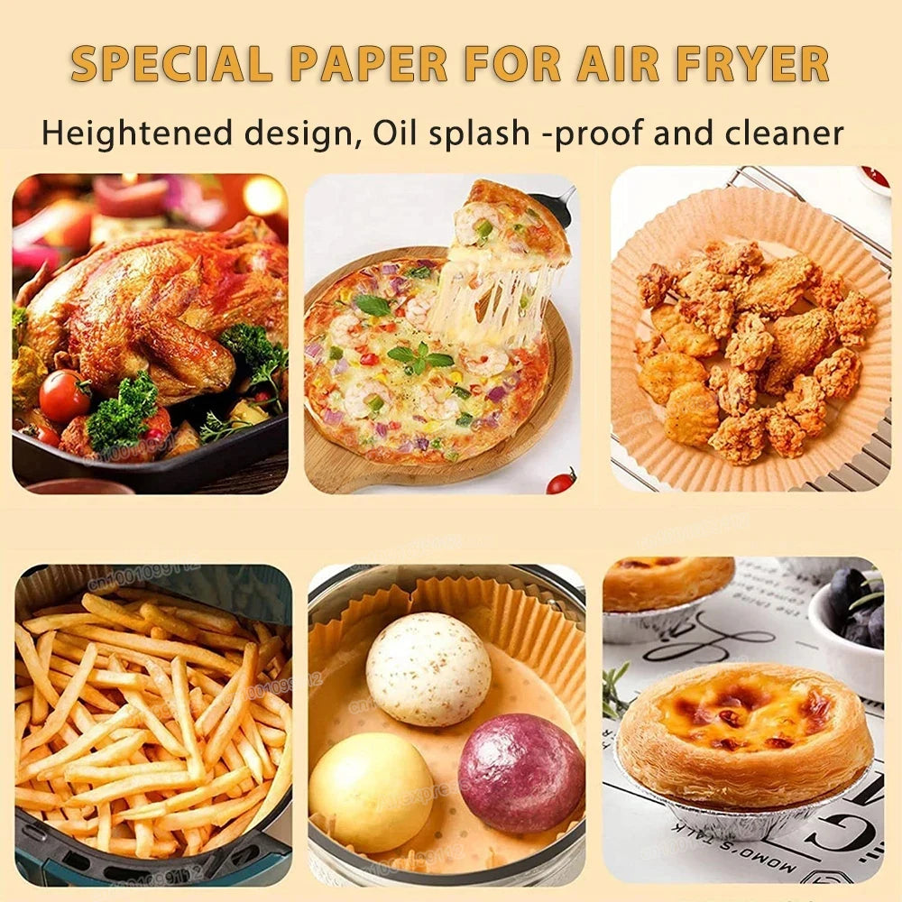 Disposable Paper Non-Stick Airfryer