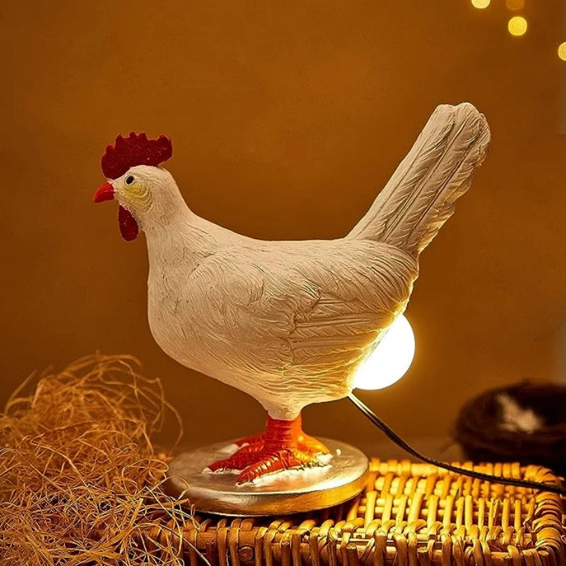 Carnival Chicken Lamp