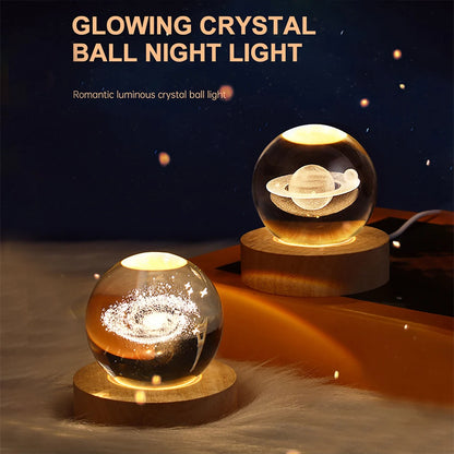 RGB Crystal Ball Night Light