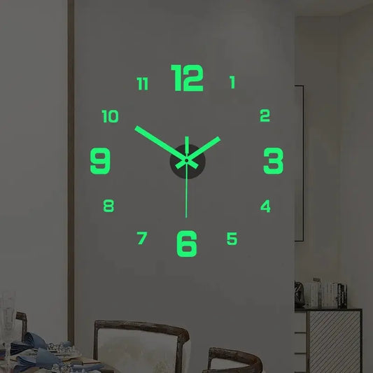 EW Creative Simple Luminous Digital Clock