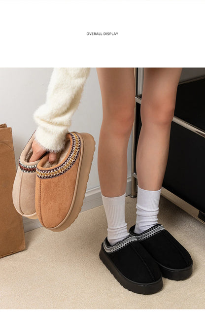 Women's Slippers Plush Anti Slip Sole