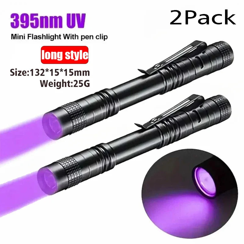 UV Flashlight 365nm Ultraviolet Torch