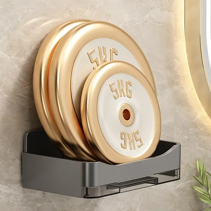 Free-Punching Wall Mounted Soap Holder