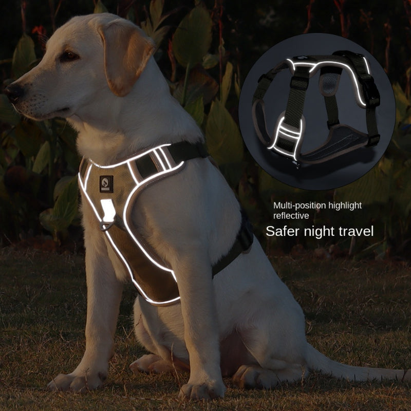 Dog Reflective Safety Training Harness