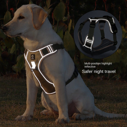 Dog Reflective Safety Training Harness