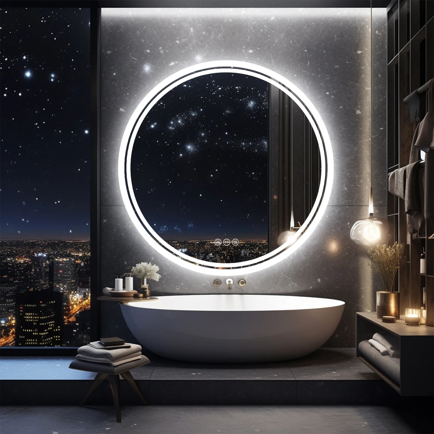 LED Backlit Bathroom Mirror