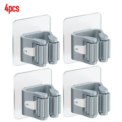 4Pcs Self Adhesive Mop Holder