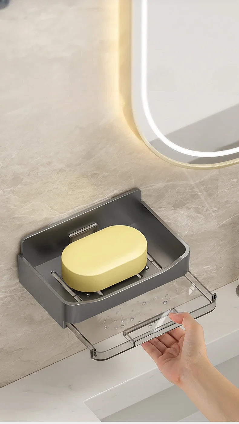 Free-Punching Wall Mounted Soap Holder