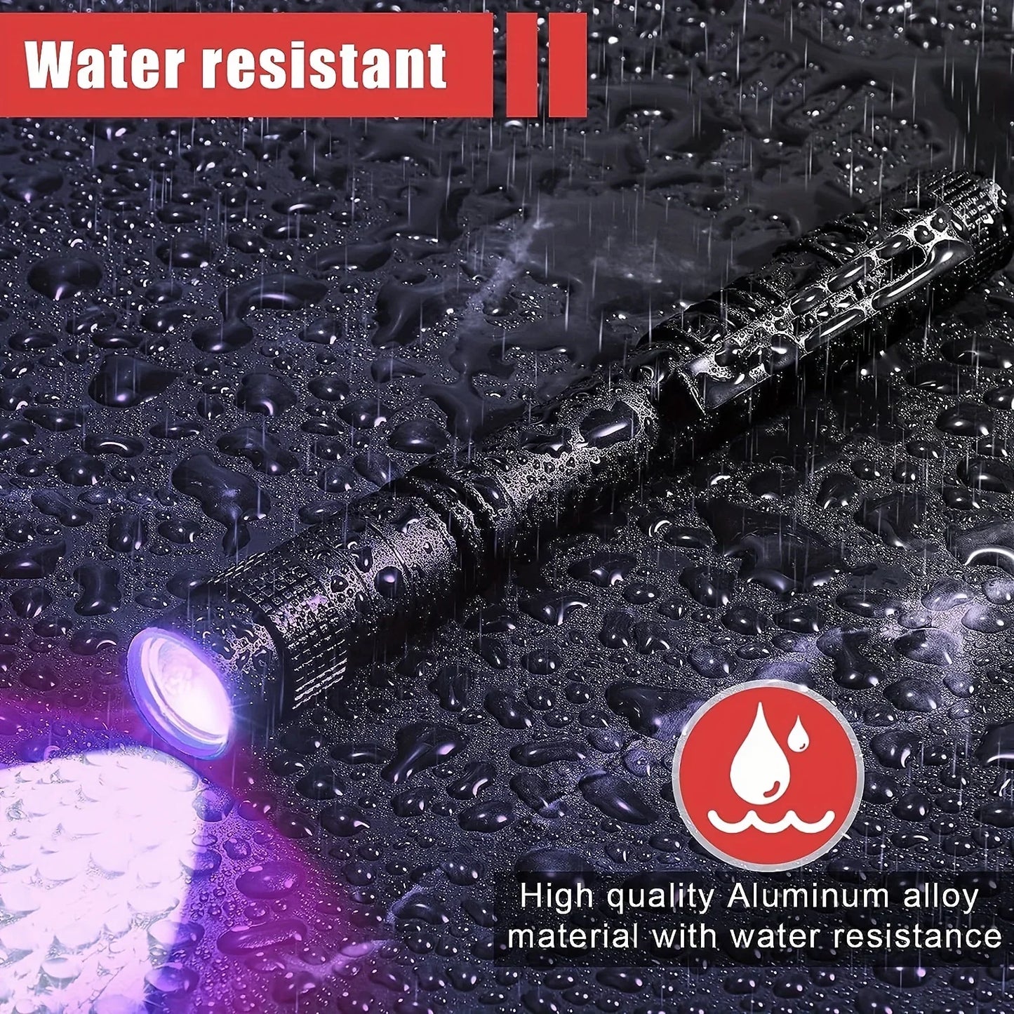 UV Flashlight 365nm Ultraviolet Torch